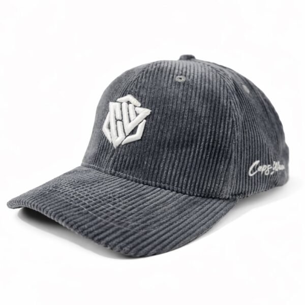 CAPS WEAR Dark Grey Cord Edition baseball cap