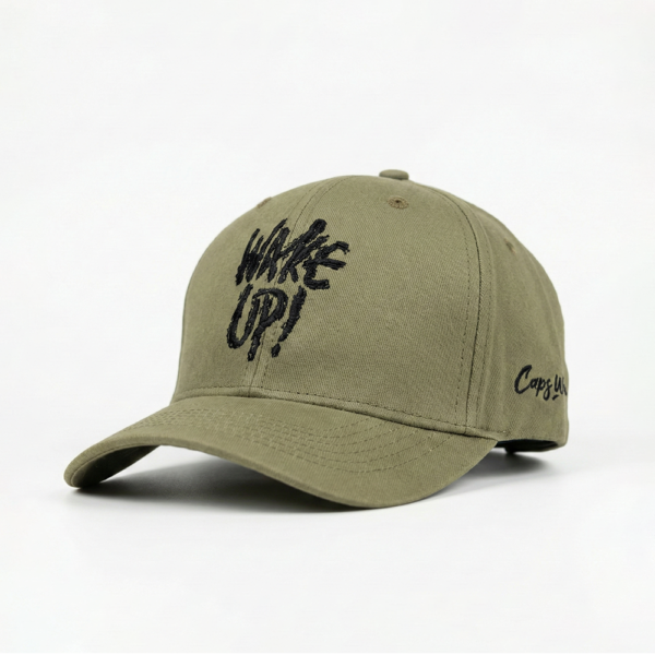 CAPS WEAR Wakeup Olive Green Edition Baseball cap