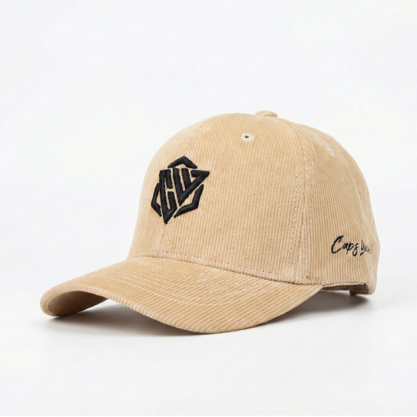CAPS WEAR Sandy Beige Cord Edition baseball cap