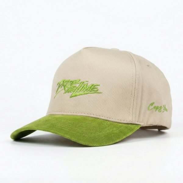 CAPS WEAR Drop the Time Light Beige Edition High Crown cap